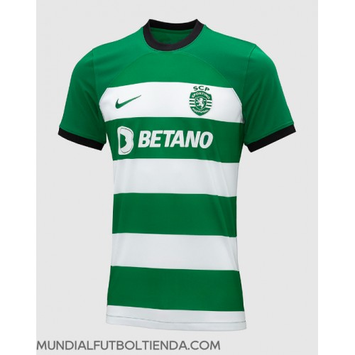 Camiseta Sporting CP Primera Equipación Replica 2023-24 mangas cortas